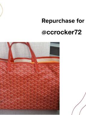 Repurchase for @ccrocker72